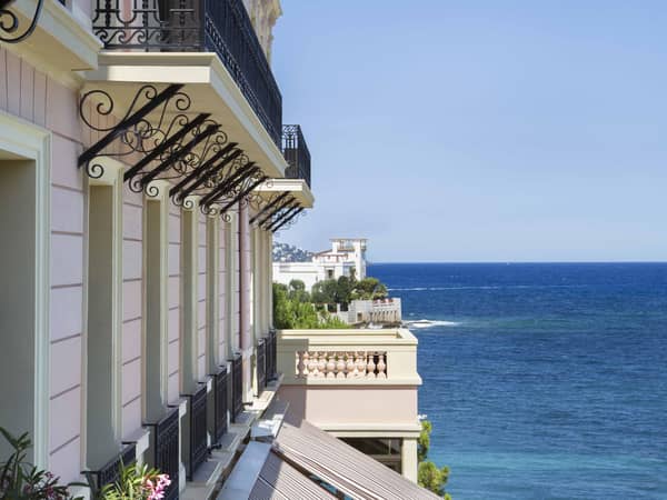Hotel Royal Riviera, France — Hotel Royal Riviera - View over the Kérylos Villa