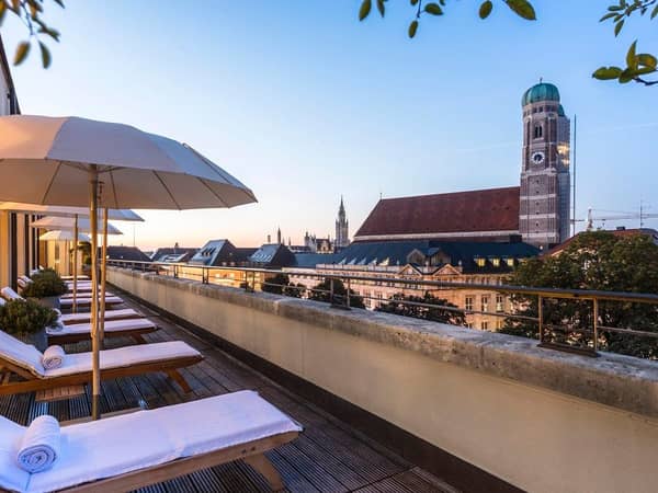 Hotel Bayerischer Hof, Germany — Hotel Bayerischer Hof - Blue Spa Terrace
