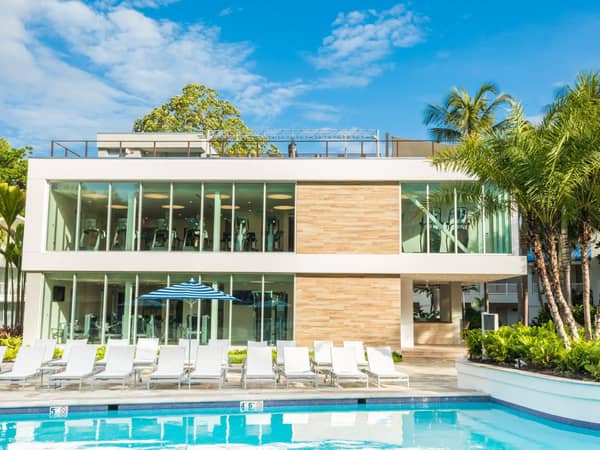 Fairmont El San Juan Hotel, Puerto Rico — Fairmont El San Juan Hotel - Well & Being tri-level Fitness Center