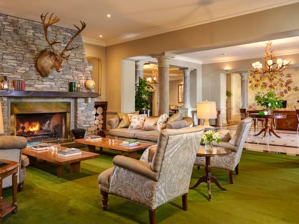 Sheen Falls Lodge, Ireland — Sheen Falls Lodge - Sheen Falls Lodge Lobby
