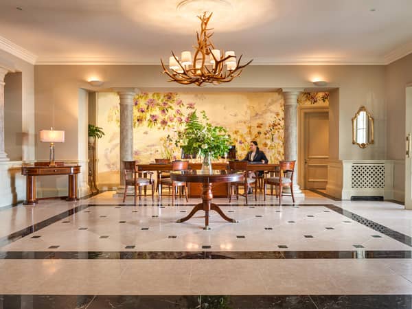 Sheen Falls Lodge, Ireland — Sheen Falls Lodge - Sheen Falls Reception