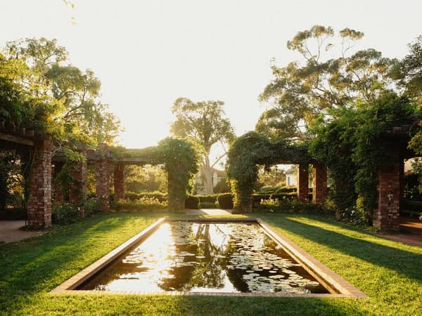 El Encanto, United States — El Encanto - The Arbor and Lilypond