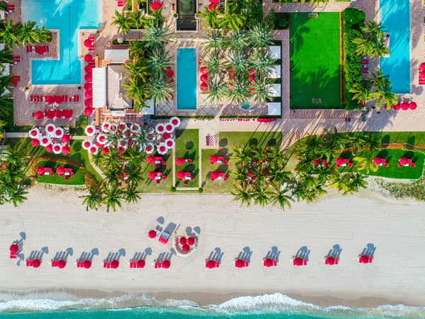 Acqualina Resort & Residences on the Beach, United States — Acqualina Resort & Residences on the Beach - Acqualina from Above