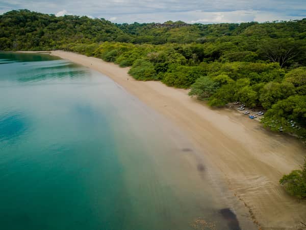 Andaz Peninsula Papagayo Resort, Costa Rica, Costa Rica — Andaz Peninsula Papagayo Resort, Costa Rica - Beach House Aerial View -Nacascolo