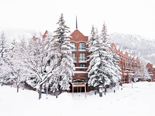 The St. Regis Aspen Resort, United States — The St. Regis Aspen Resort - Winter exterior