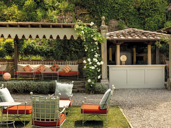 Villa San Michele, A Belmond Hotel, Florence, Italy — Villa San Michele, A Belmond Hotel, Florence - Garden bar