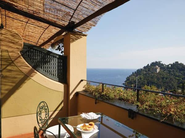 Splendido, A Belmond Hotel, Portofino, Italy — Splendido, A Belmond Hotel, Portofino - Terrace of a Superior Junior Suite