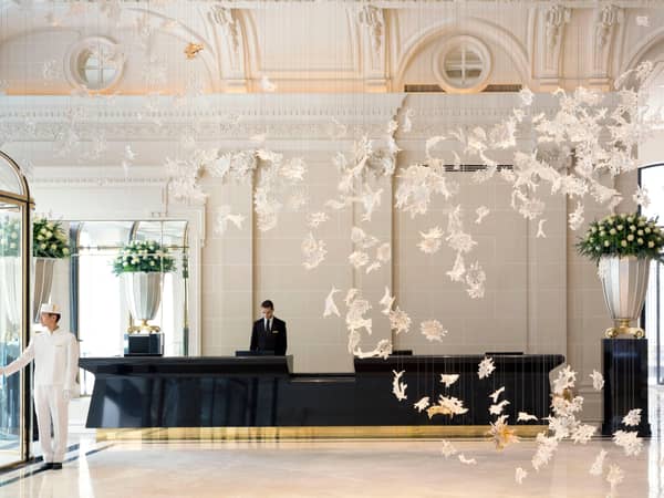The Peninsula Paris, France — The Peninsula Paris - The Peninsula Paris - Lobby Reception