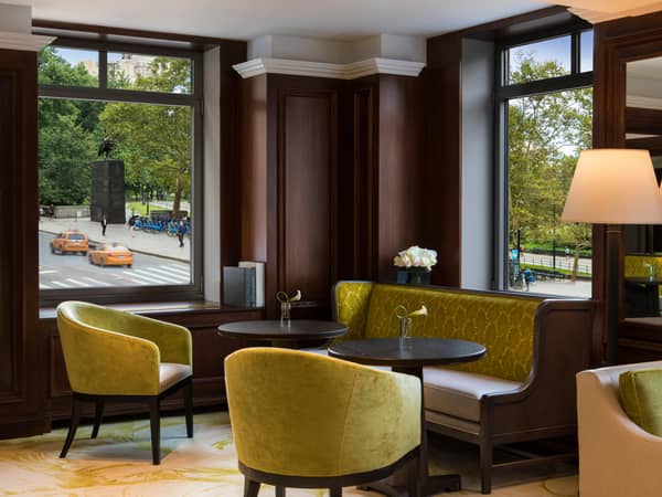The Ritz-Carlton New York, Central Park, United States — The Ritz-Carlton New York, Central Park - Club Lounge - Library Seating