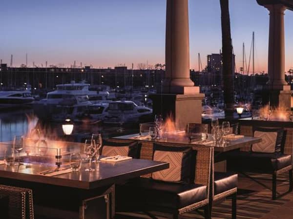 The Ritz-Carlton, Marina del Rey, United States — The Ritz-Carlton, Marina del Rey - Cast & Plow Outdoor Dining