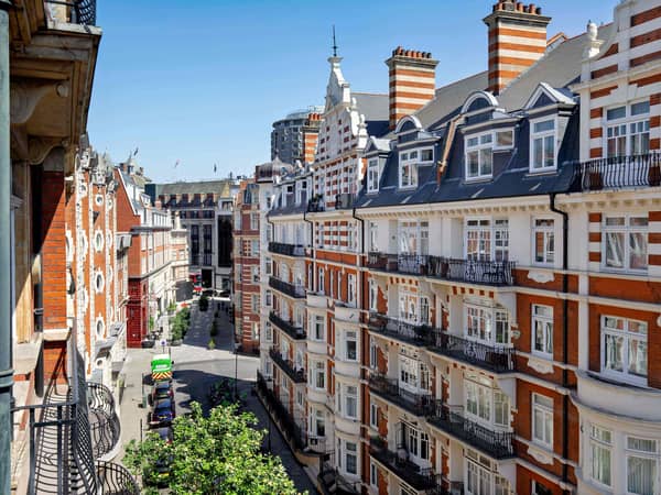 The Capital Hotel, Apartments & Townhouse, England — The Capital Hotel, Apartments & Townhouse - View from Suite