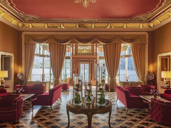 Grand Hotel Tremezzo, Lake Como, Italy — Grand Hotel Tremezzo, Lake Como - Lobby