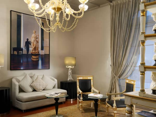 Brunelleschi Hotel, Italy — Brunelleschi Hotel - Salotti Lounge Area