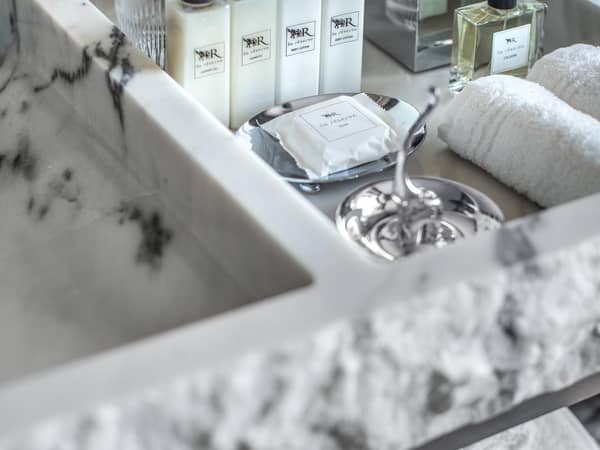 La Réserve Eden au Lac Zurich, Switzerland — La Réserve Eden au Lac Zurich - marble sink