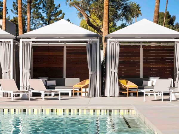 Andaz Scottsdale Resort & Bungalows, United States — Andaz Scottsdale Resort & Bungalows - Poolside cabanas