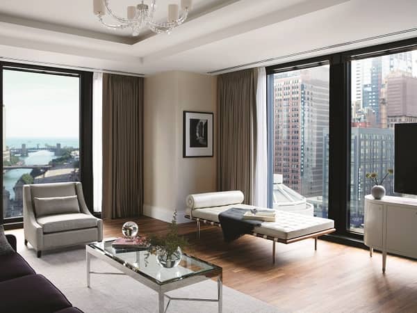 The Langham, Chicago, United States — The Langham, Chicago - One Bedroom Lake View Suite
