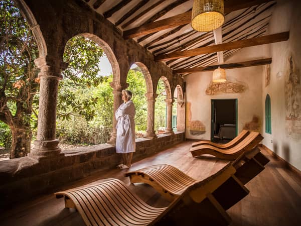 Explora Valle Sagrado, Peru — Explora Valle Sagrado - Located opposite to the main building in the hacienda where the hotel is sited, the Pumacahua Bath House catches the eye immediately. It is clear for anyone that this brilliantly preserved colonial hou