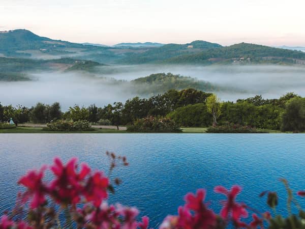 Castello di Casole, A Belmond Hotel, Tuscany, Italy — Castello di Casole, A Belmond Hotel, Tuscany - Infinity pool