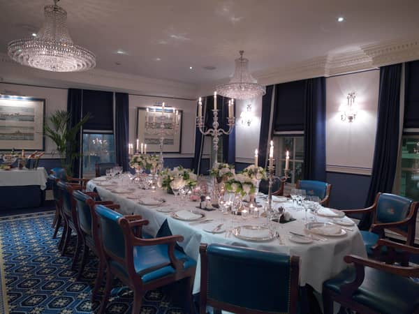 The Chesterfield Mayfair Hotel, England — The Chesterfield Mayfair Hotel - Private Dining in the Queen Suite