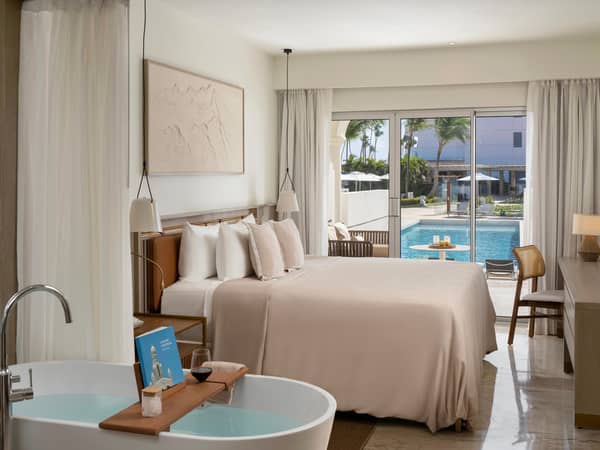 Paradisus Palma Real Resort, Dominican Republic — Paradisus Palma Real Resort - Master Suite Swim Up Bedroom