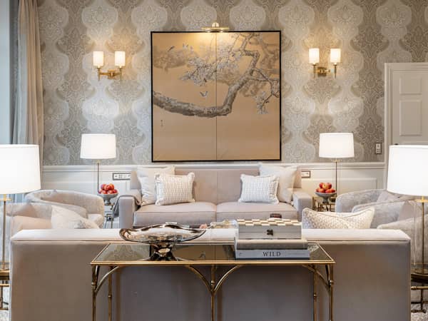 Hôtel d’Angleterre Geneva, Switzerland — Hôtel d’Angleterre Geneva - Beatrice Suite Lounge