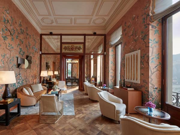 Mandarin Oriental, Lago di Como, Italy — Mandarin Oriental, Lago di Como - The Mandarin room