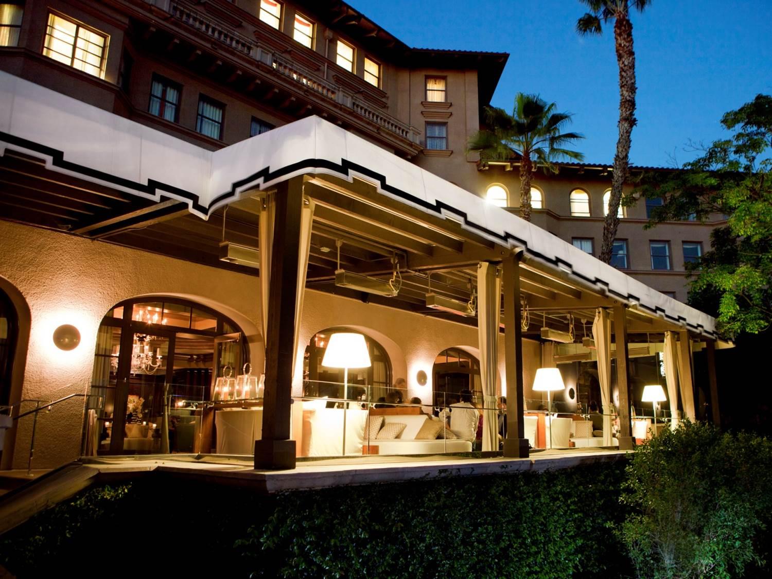The Langham Huntington, Pasadena, Los Angeles, United States — The Langham Huntington, Pasadena, Los Angeles - The Tap Room Patio