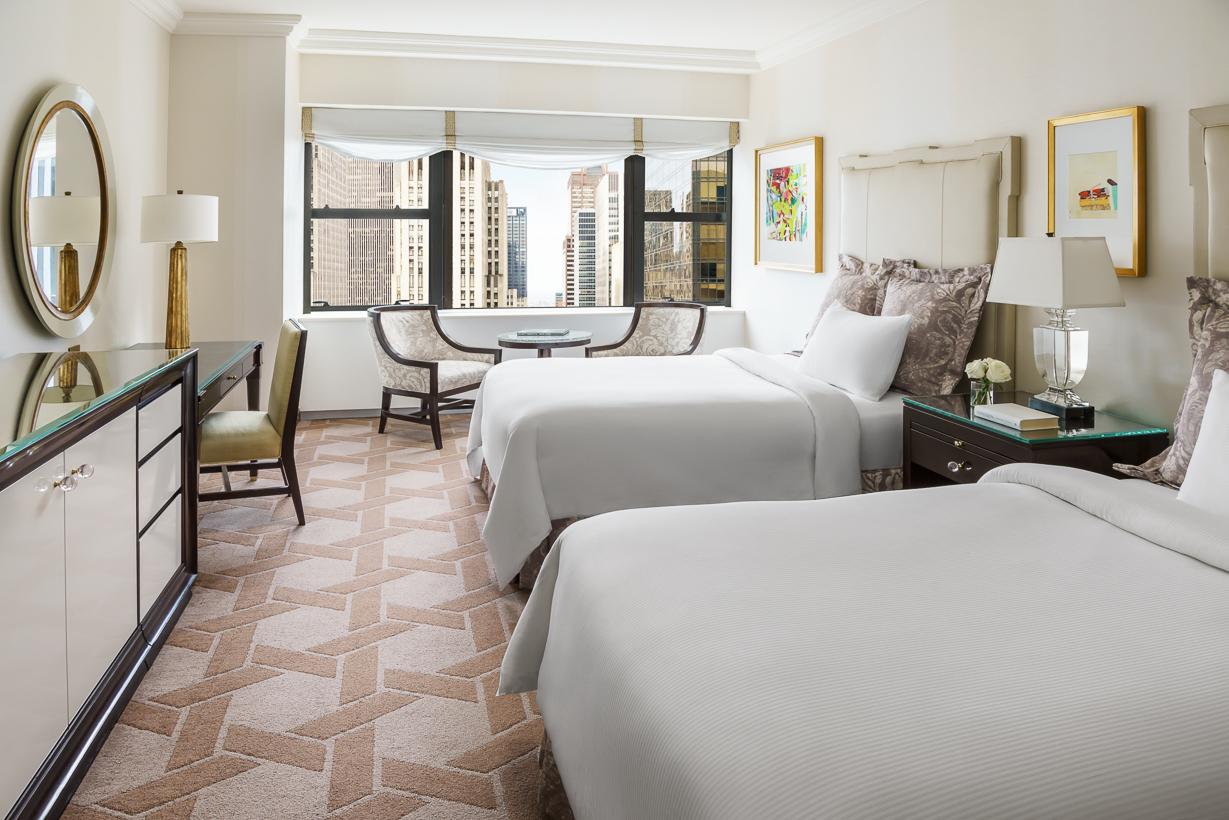 Cathedral High Floor Two Double Beds