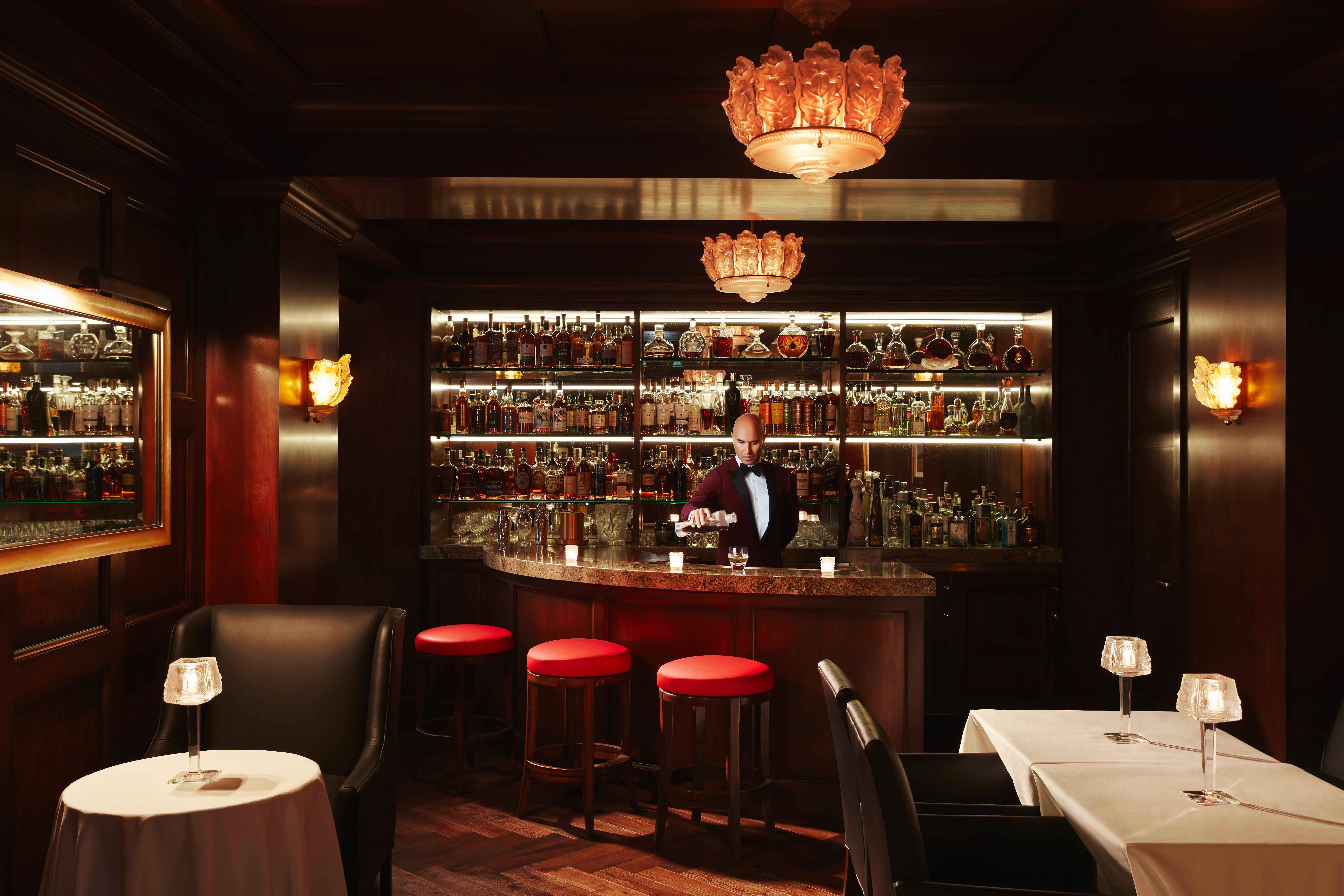 The Maybourne Beverly Hills, United States — The Maybourne Beverly Hills - The Cigar and Whiskey Bar