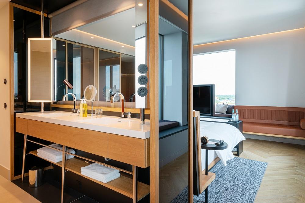 King Bed Tower View