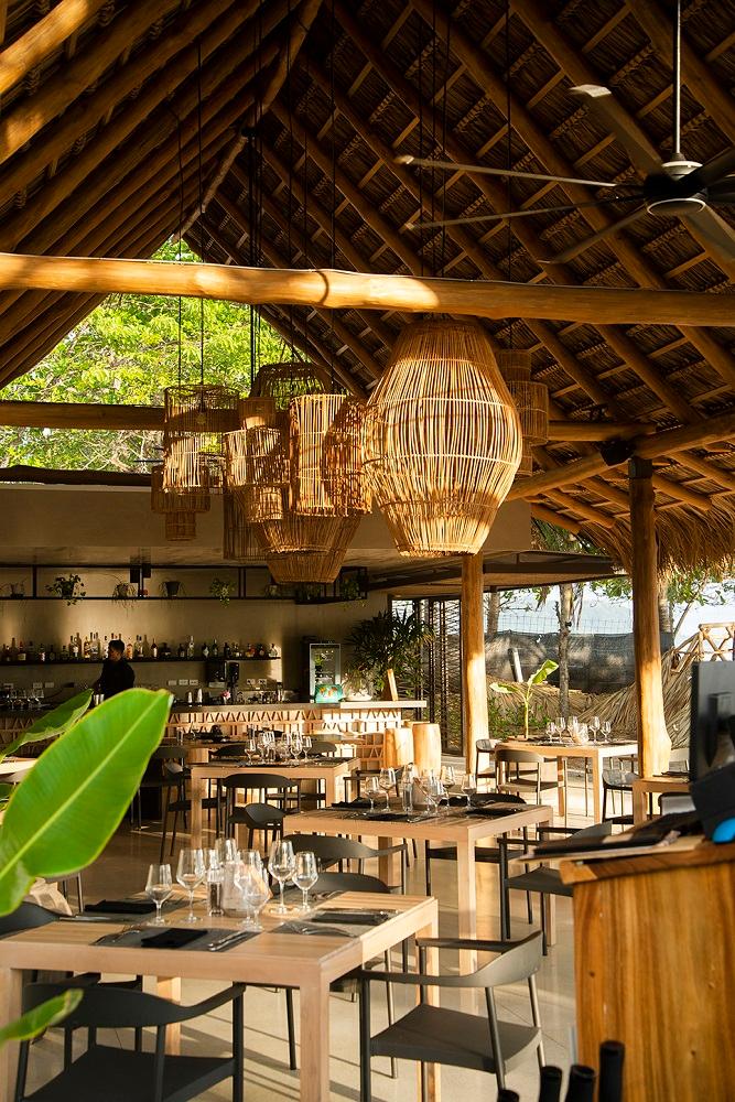 Nantipa - a Tico Beach Experience, Costa Rica — Nantipa - a Tico Beach Experience - Manzu is Nantipa's beachfront restaurant. Signature amenities include five breakfast options for guests