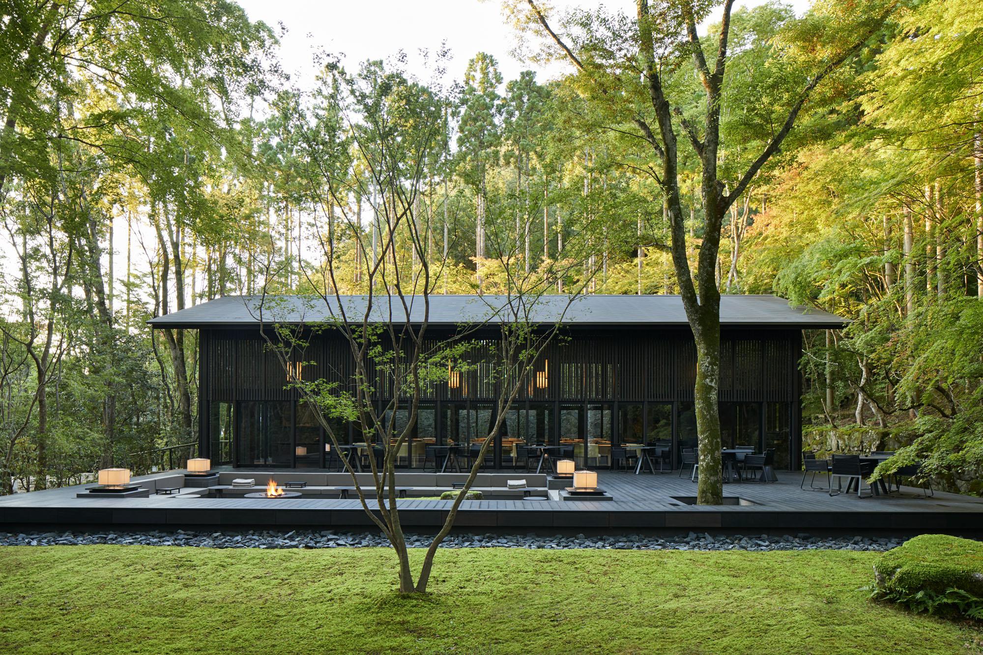 Aman Kyoto, Japan — Aman Kyoto - LP full image from terrace