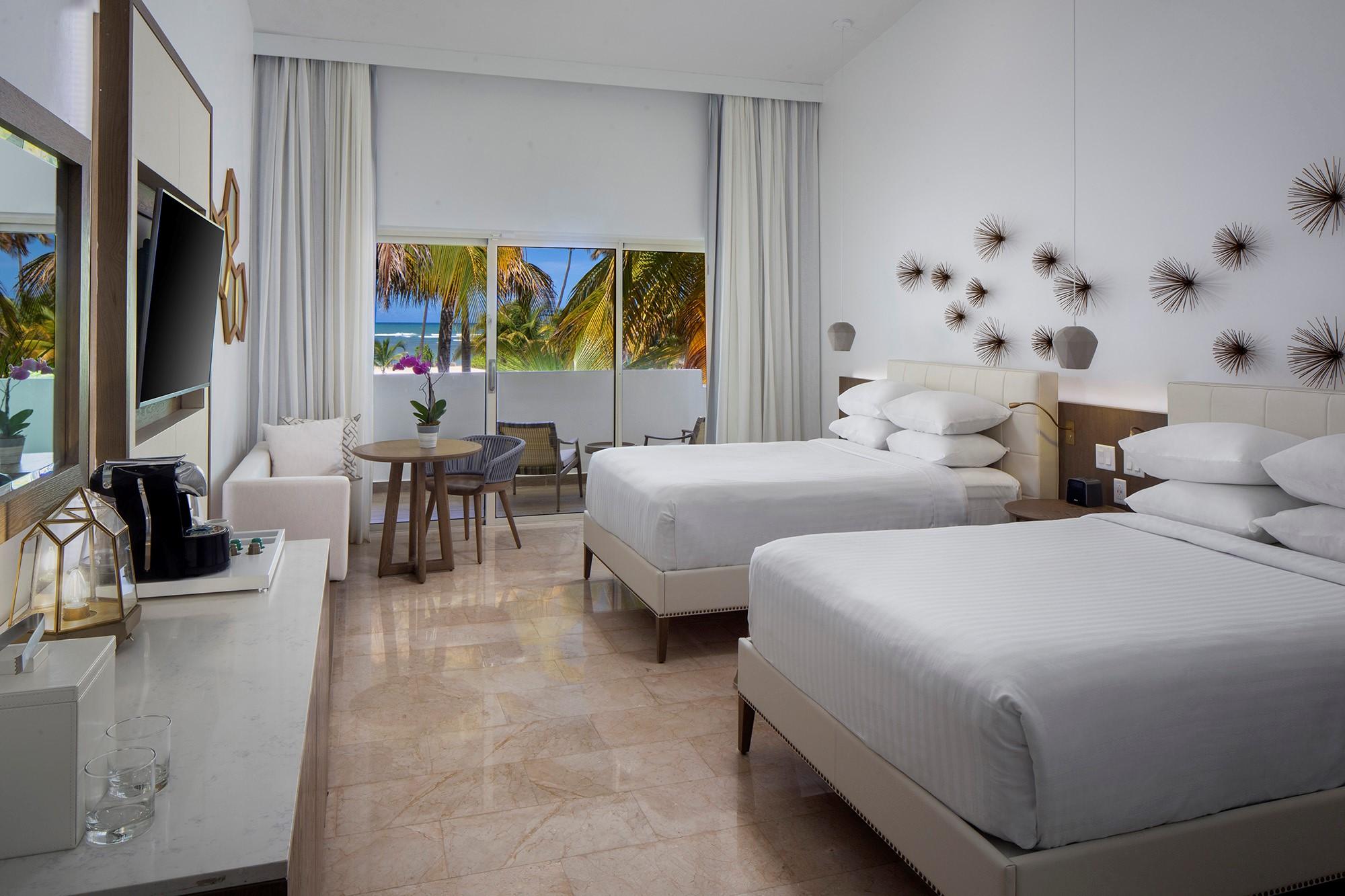 2 Double Beds Ocean View Deluxe