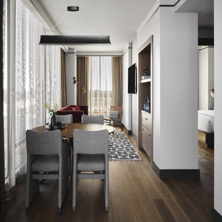 Suite with 1 King Bed and Balcony - 620 SQ FT, City View