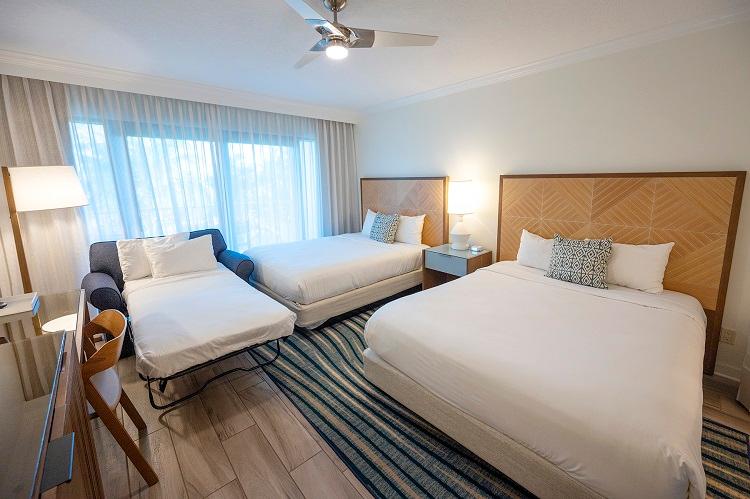 Resort Double Queen with Sleeper