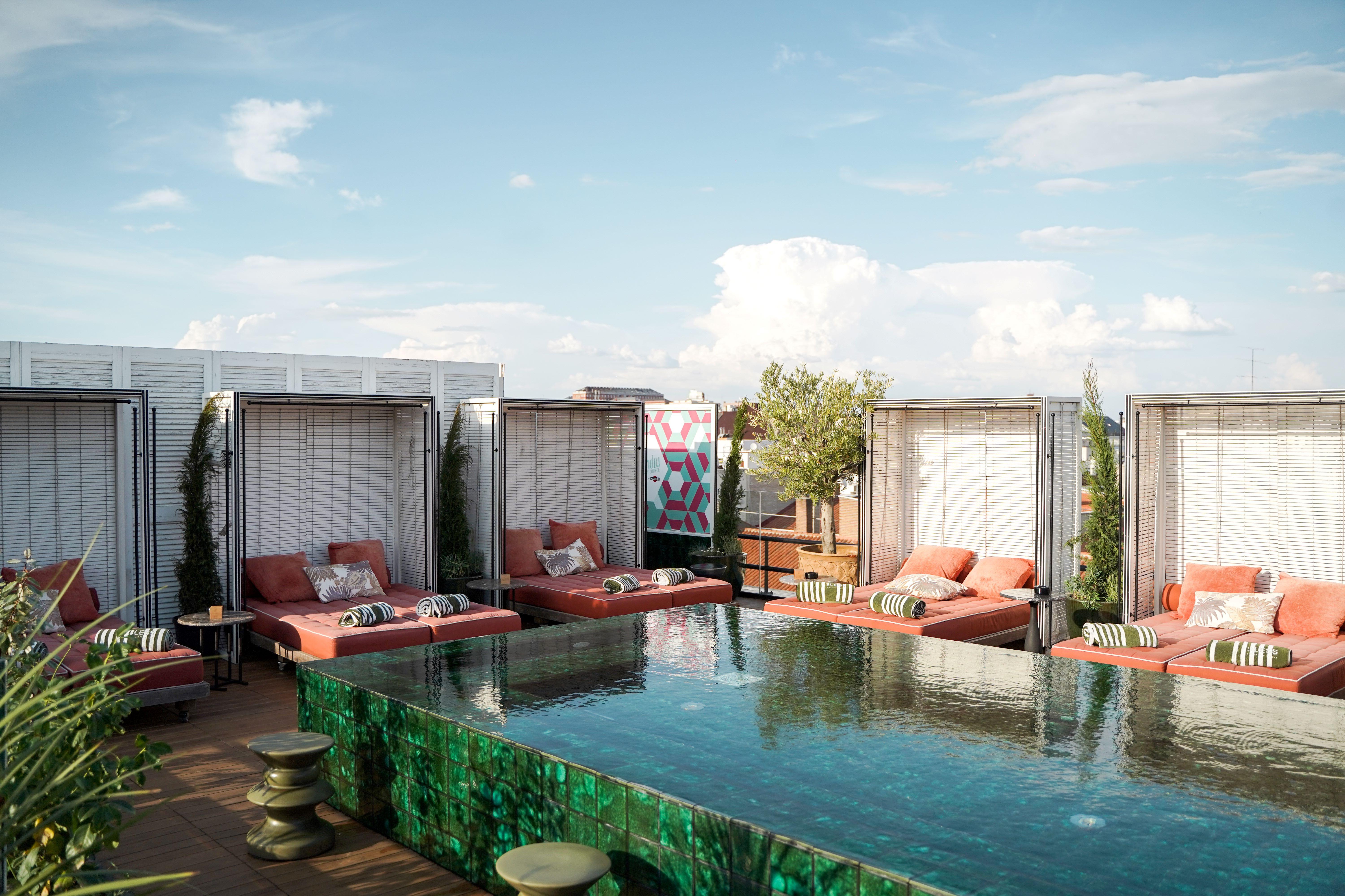 BLESS Hotel Madrid, Spain — BLESS Hotel Madrid - PICOS PARDOS SKY LOUNGE BY MARTINI