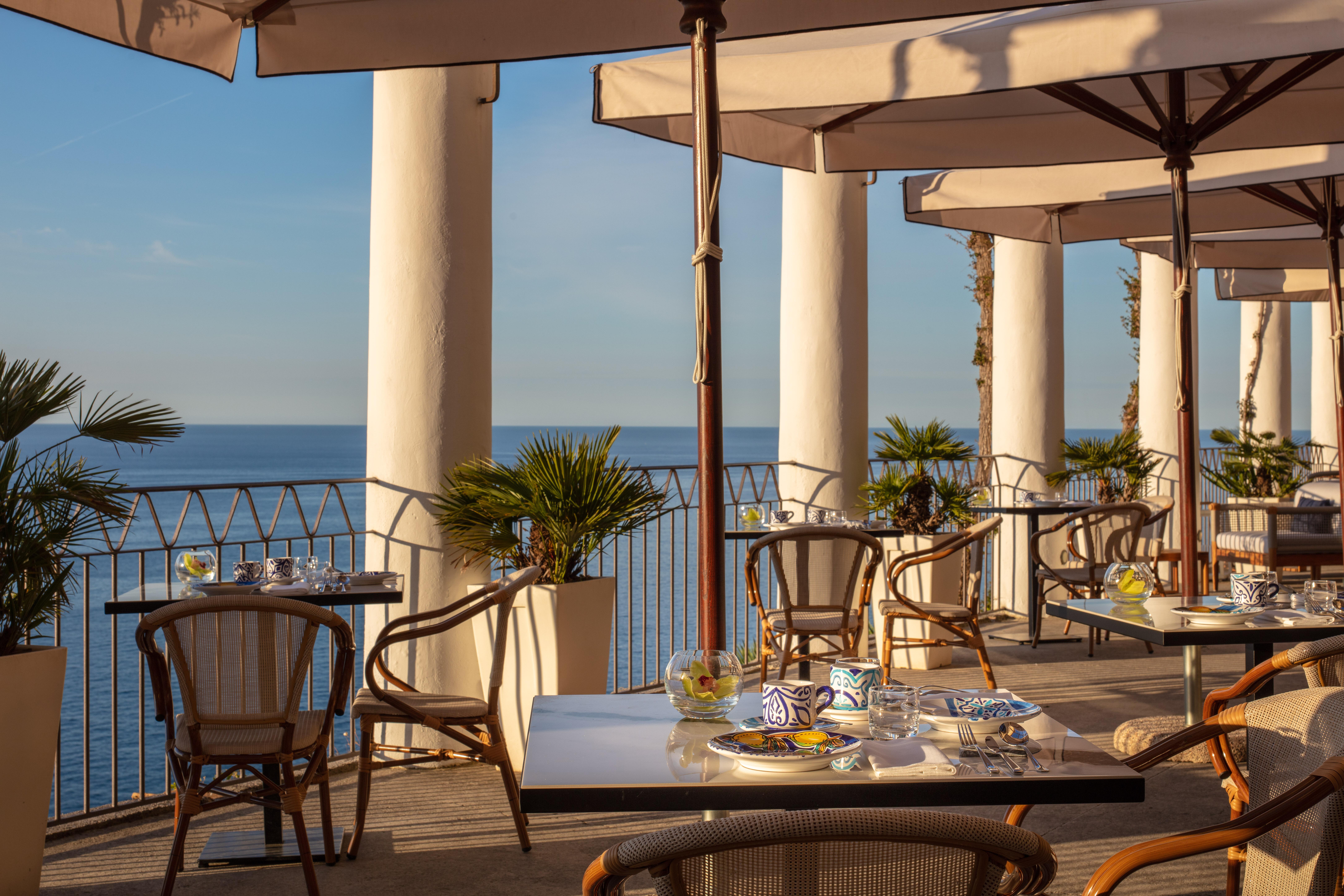 Anantara Convento di Amalfi Grand Hotel, Italy — Anantara Convento di Amalfi Grand Hotel - Cei Cappuccini Resturant Terrace