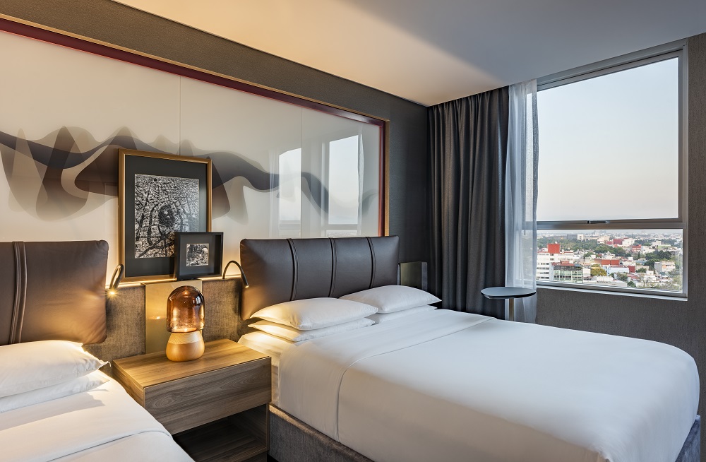 Two Double Bed City View