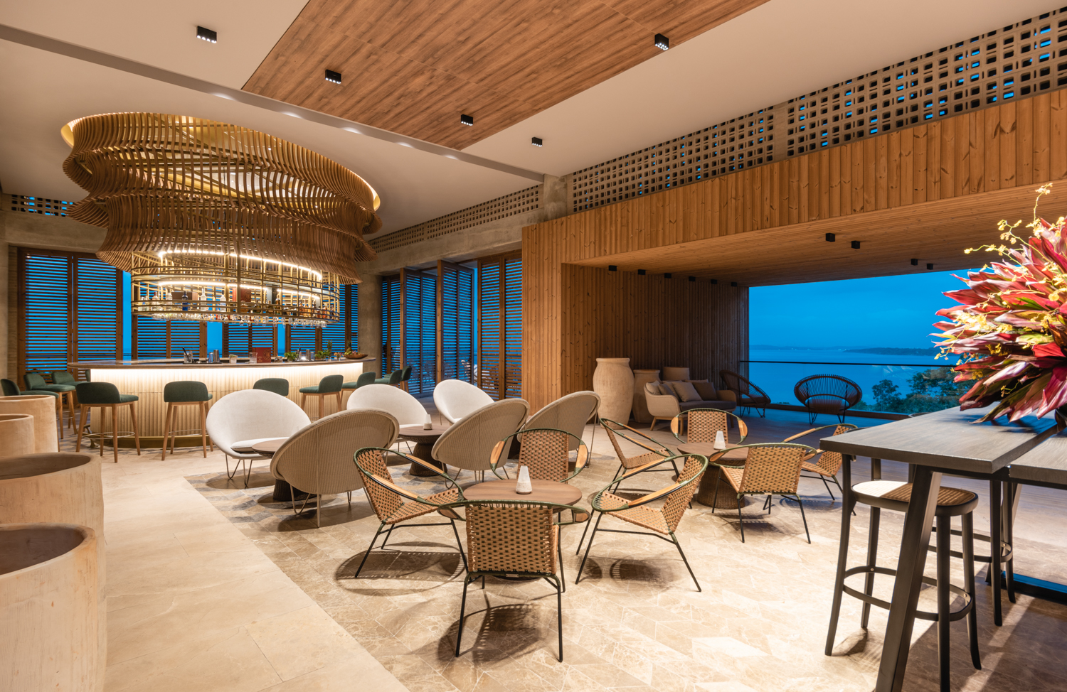 Sofitel Barú Cartagena Beach Resort, Colombia — Sofitel Barú Cartagena Beach Resort - Lobby Lounge Bar