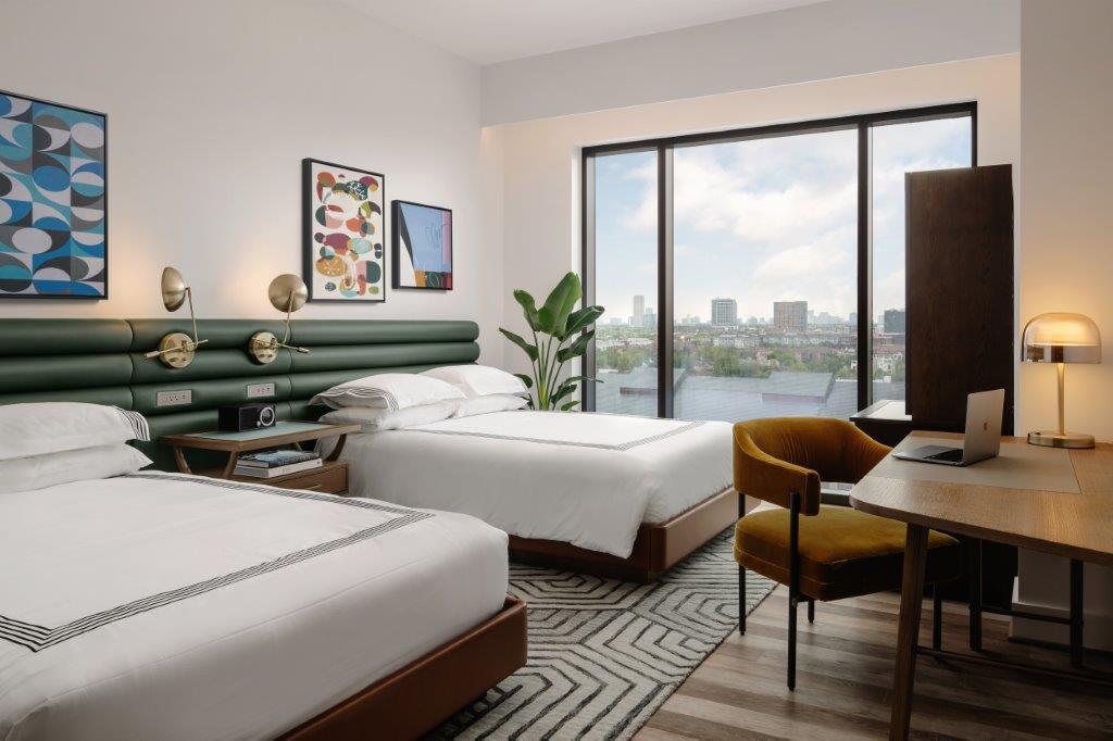 Double Queen Bed