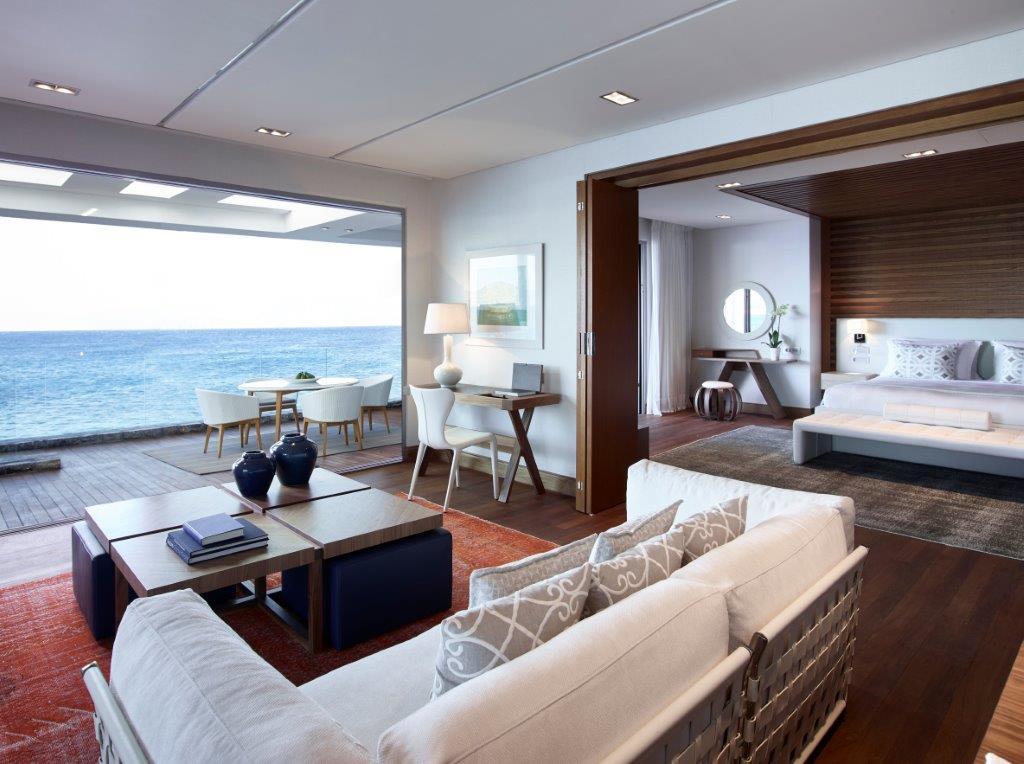 The Presidential Villas Waterfront with Private Heated Pool (One Bedroom & Sitting Room Separate)