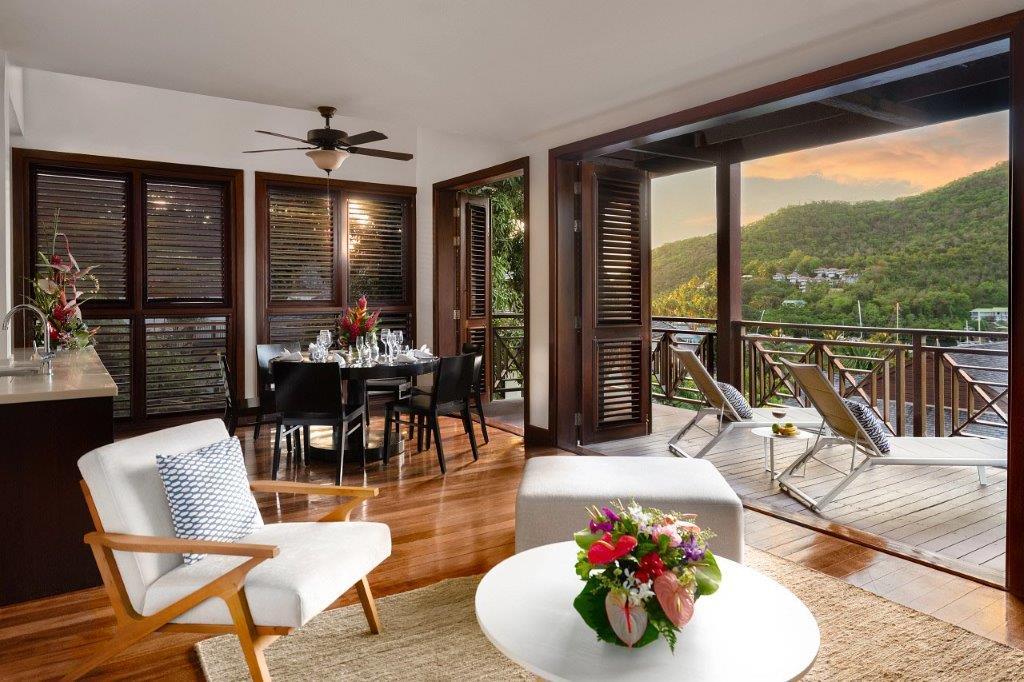 Penthouse Two Bedroom Residence with Plunge Pool