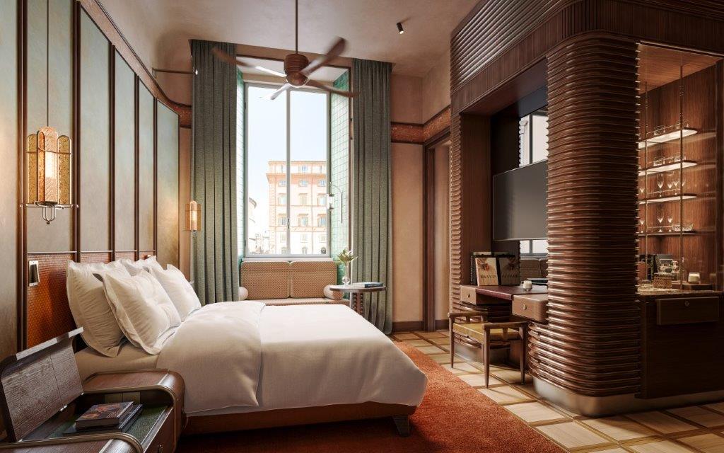 Deluxe Room with Minerva Square Views