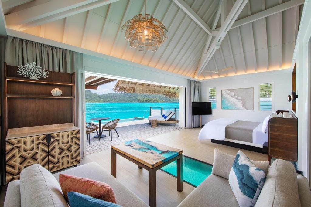 Overwater Villa Otemanu View with Plunge Pool