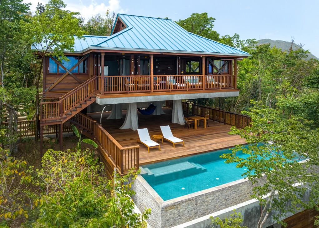 Clifftop Zabuco One-Bedroom Villa with Mapou Cottage