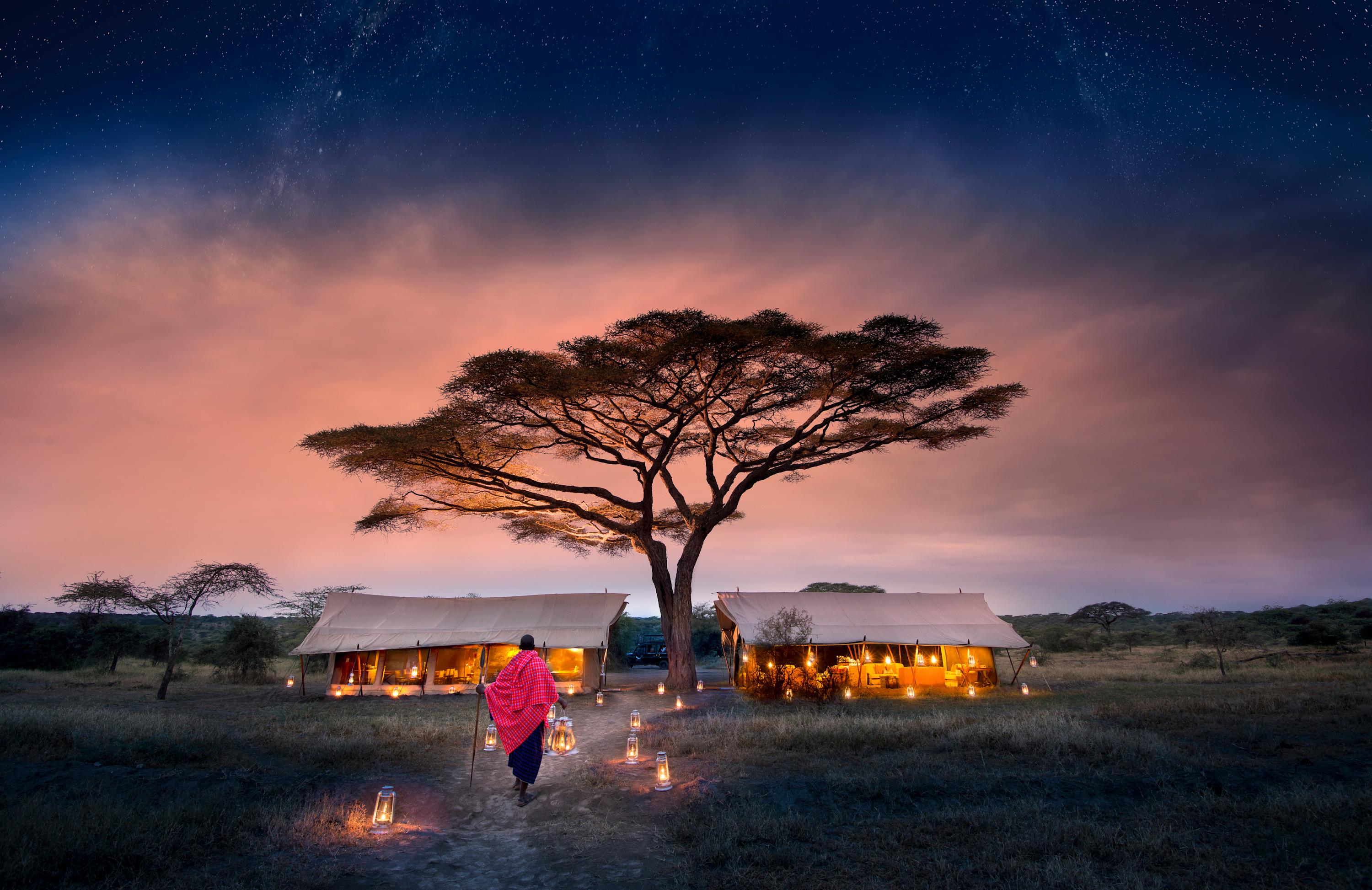 andBeyond Serengeti under Canvas Camp