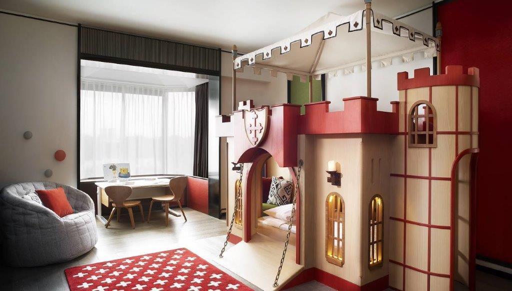 Tower Wing - Castle Themed Family Suite 72 sqm / 775 sqf
