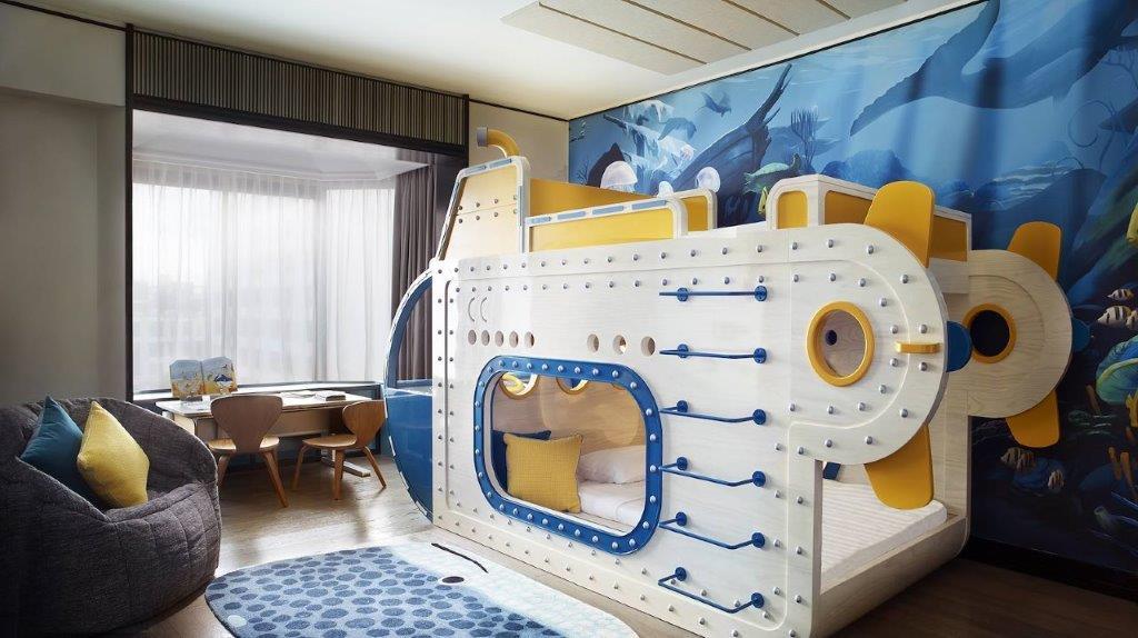 Tower Wing - Underwater Themed Family Suite 72 sqm / 775 sqf