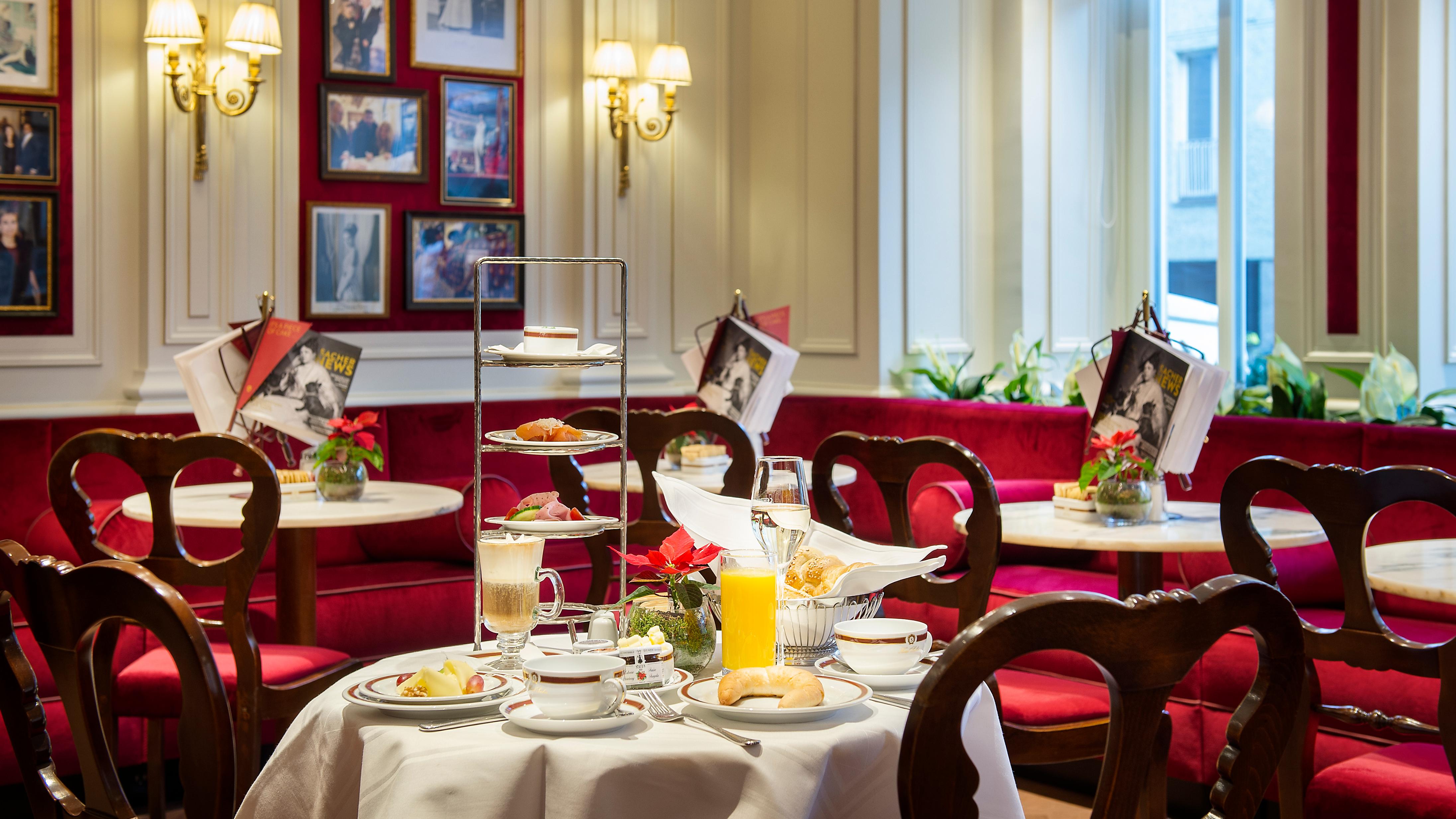 Hotel Sacher Salzburg, Austria — Hotel Sacher Salzburg - Cafe Sacher Salzburg