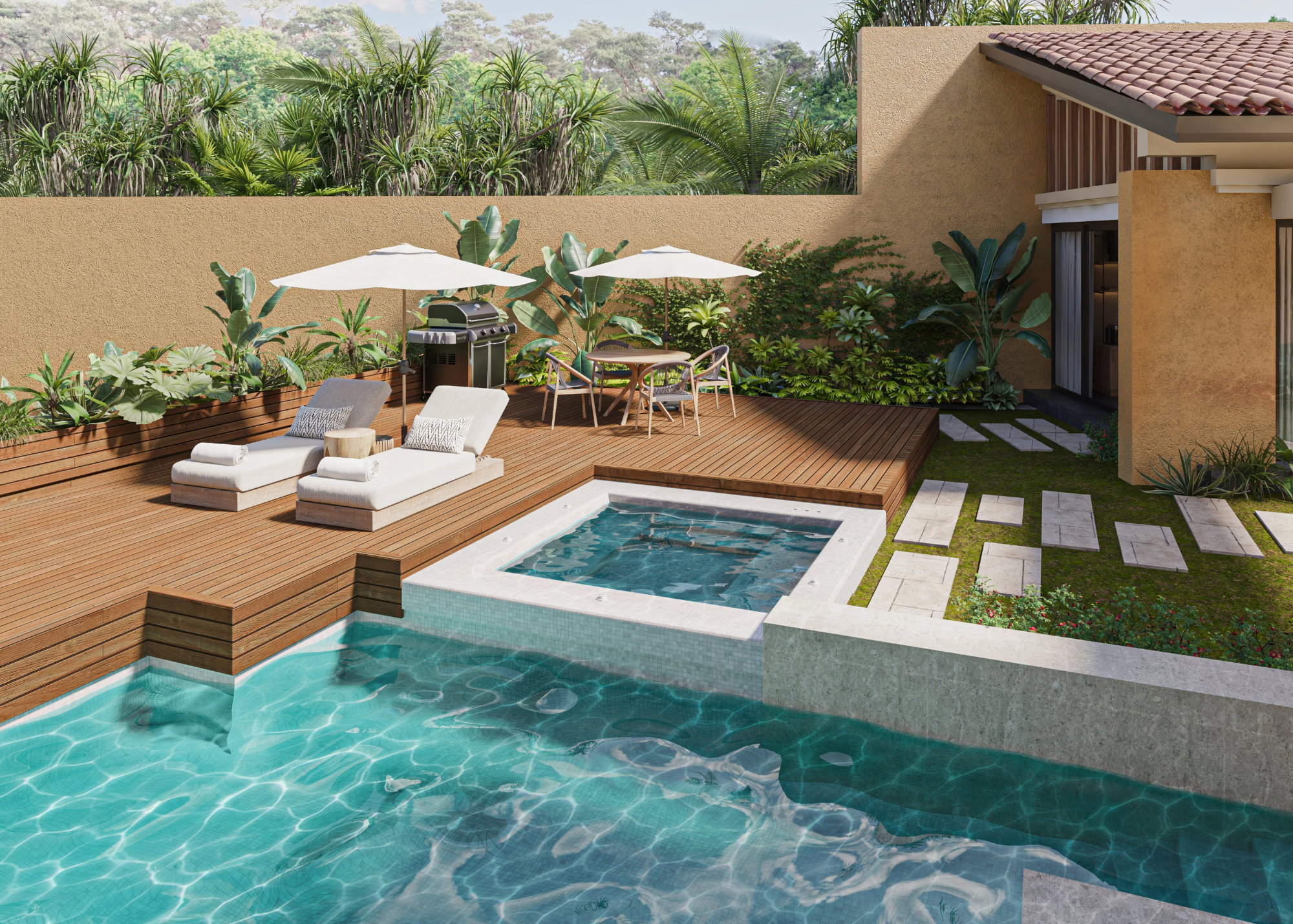 Harmony Two-Bedroom Lagoon Pool Villa